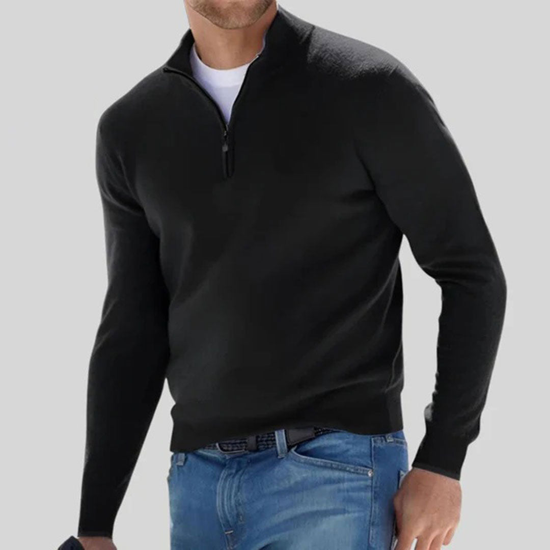 Half-zip jumper + Gift