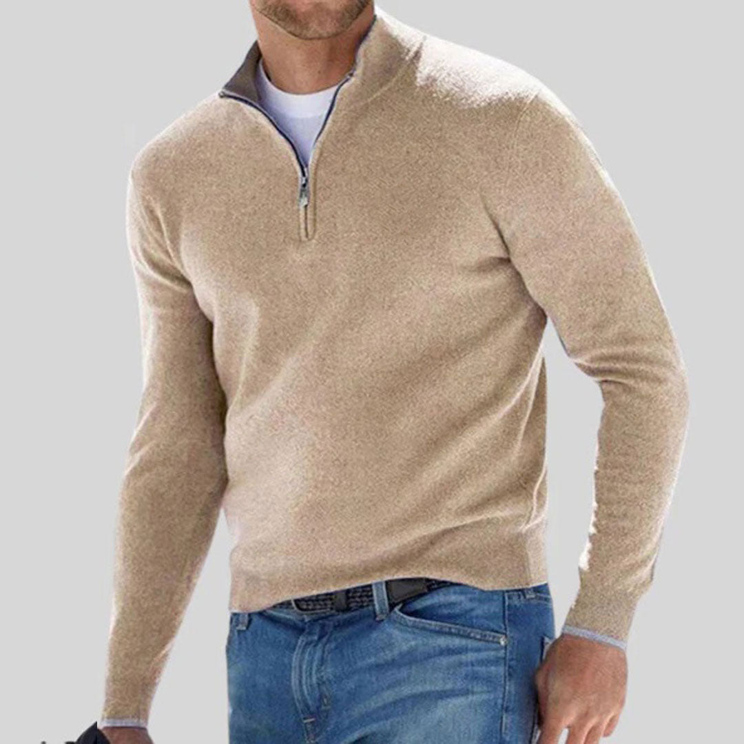 Half-zip jumper + Gift