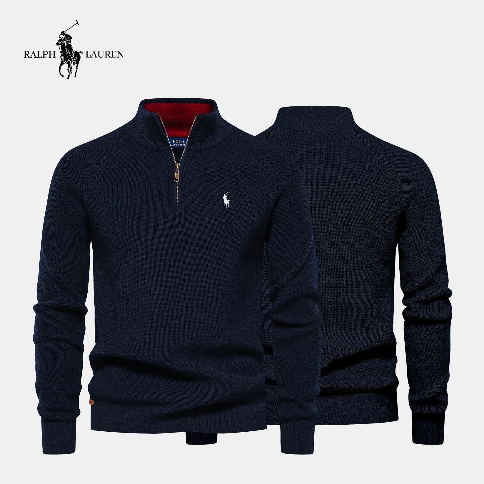 Jersey con media cremallera RL™