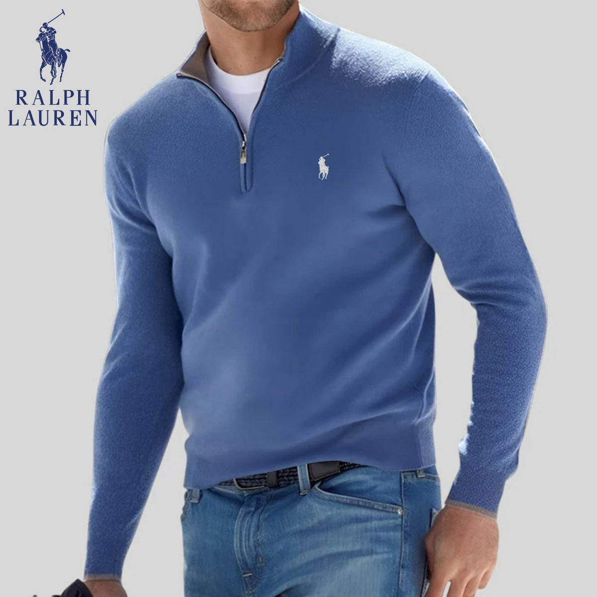 R&L | Half-zip jumper + Gift